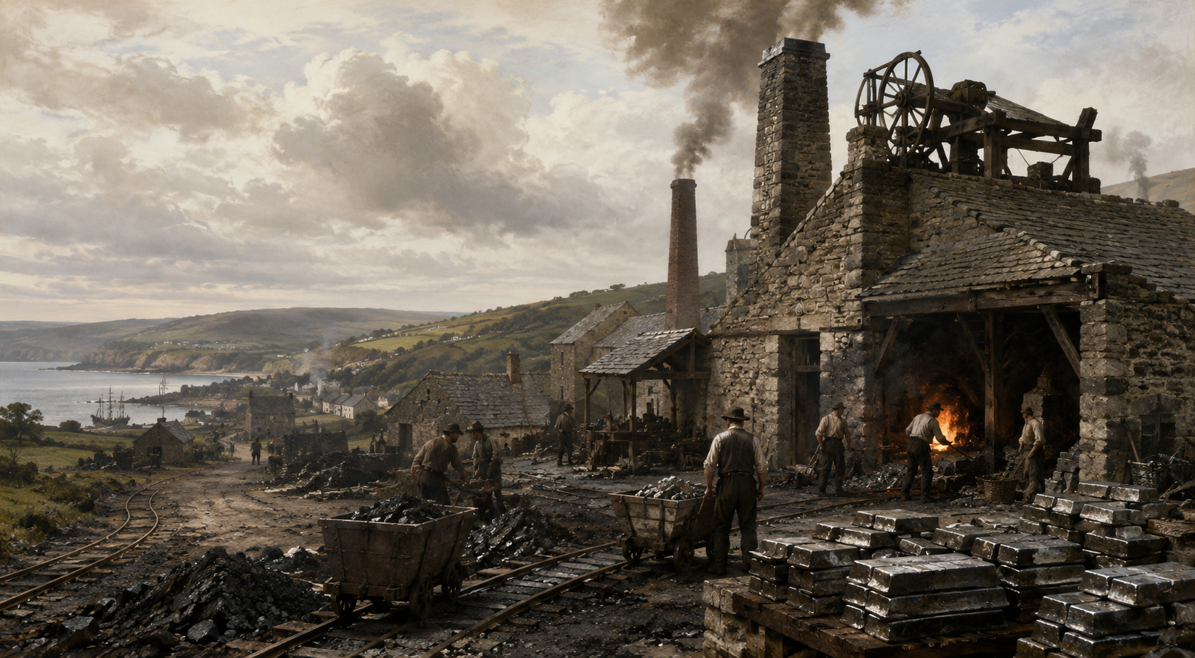 Imagined Tin Smelting House